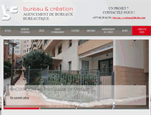 Tablet Screenshot of bureauetcreation.com